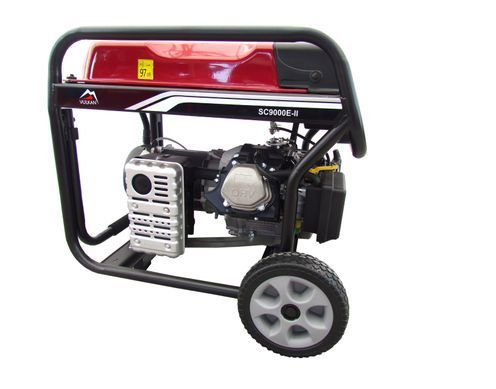 VULKAN Генераторна установка SC9000E-II 1ф 7,0кВт ел. старт, 25л, колеса