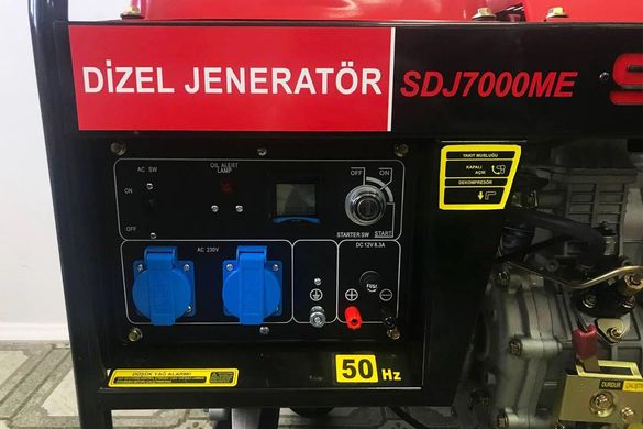 Дизельный генератор SOLAX SDJ7000ME