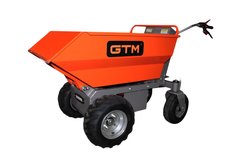 GTM Візок будівельний самохідний на колесах (дампер) 500кг/акк. 32Ah