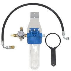 IDROBASE Комплект очистки воды 3/4" 50мкм+стабилизатор давления с манометром (STELLA)