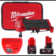 Шлифовальная машина аккумуляторная цанговая угловая M12 FDGA-422B FUEL MILWAUKEE 4933471439