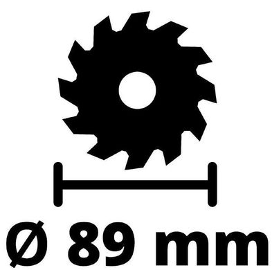 Einhell Міні-пила дискова TC-CS 89, 600 Вт, 89х10 мм