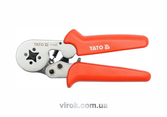Кліщі для обтискання і зачистки проводів YATO, L=175 мм [6/36]
