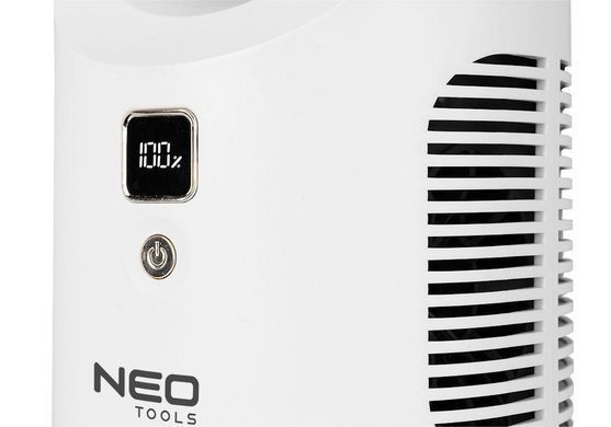 Вентилятор аккумуляторный Neo Tools настольный, 345мм, 2200 мАч, белый