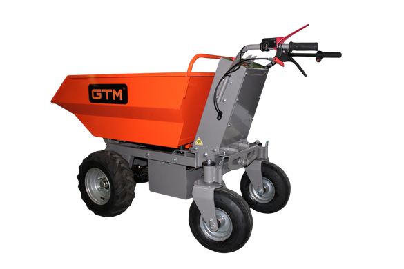 GTM Візок будівельний самохідний на колесах (дампер) 500кг/акк. 32Ah