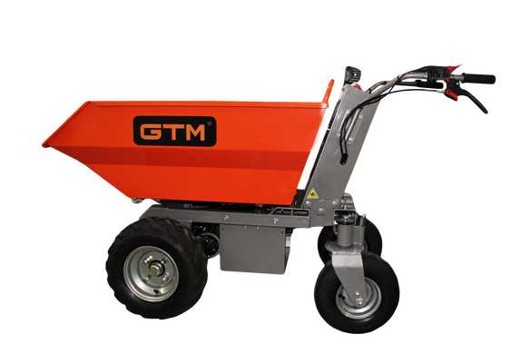GTM Візок будівельний самохідний на колесах (дампер) 500кг/акк. 32Ah