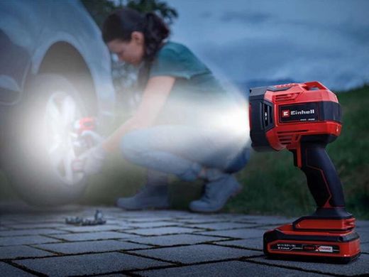 Einhell Ліхтар TE-CL 18/2500 LiAC - Solo акум., PXC, 2500 лм, 18В, 6500 К, 7 LED, 18/12В, 0.6 кг (без АКБ і ЗП)