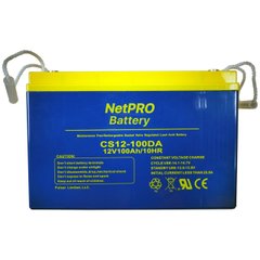 Акумулятор NetPRO CS 12-100DA NEW (12V/100Ah)