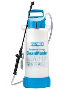 GLORIA Опрыскиватель ручной 8л CleanMaster CM80 для клининга, под каустик