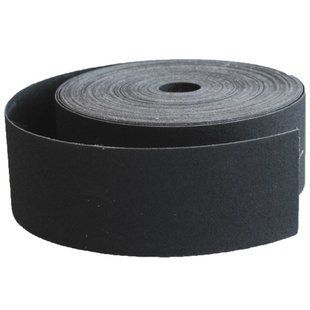 Шлифовальная лента 75 x 25000 мм, P120 (черный) рулон. к станкам (10-20/16-32/22-44)