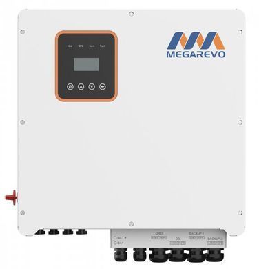 MEGAREVO R12KH3 Гібридний трифазний високовольтний сонячний інвертор 12кВт + WiFi модуль