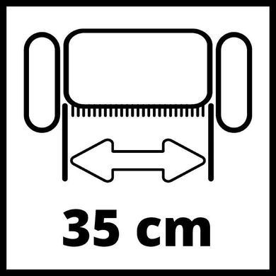 Вал аэрации для скарификатора Einhell GE-SC 36/35 Li 35см