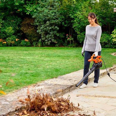 Садовый пылесос электрический BLACK+DECKER BEBLV260