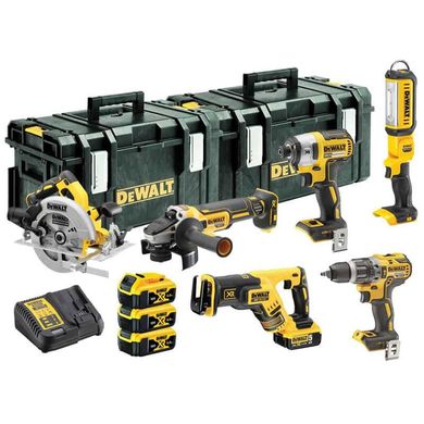 Набір із шести інструментів безщіткових DeWALT DCK623P3