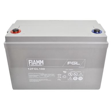 Тяговая аккумуляторная батарея GEL FIAMM general purpose 12V 100Ah (12FGL100)