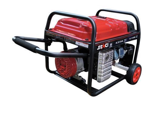 Генераторная установка SC7000E 1ф 4,1кВт эл. старт, бак-15л SENCI