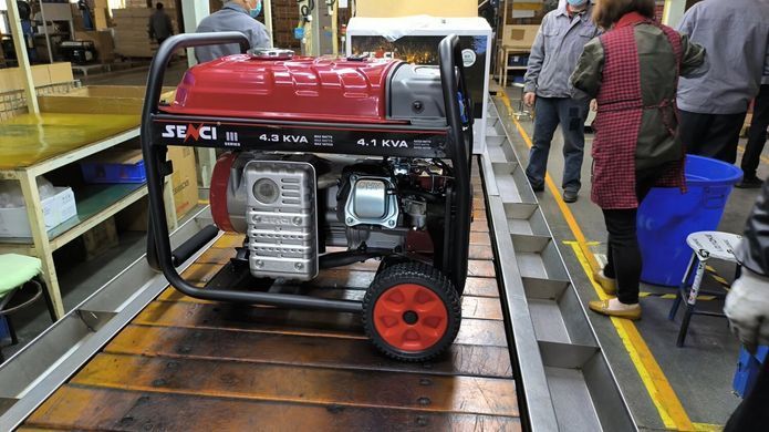 Генераторная установка SC7000E 1ф 4,1кВт эл. старт, бак-15л SENCI