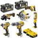 Набор из шести инструментов бесщеточных DeWALT DCK623P3