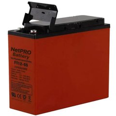 Акумулятор NetPRO FT 12-55 NEW (12V/55Ah Front terminal)