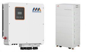 MEGAREVO R12KH3/HV RESS-30KW Комплект гибридный трехфазный высоковольтный солнечный инвертор 12кВт + батарея 30КВт*ч