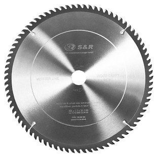Диск пильный S&R WoodCraft Meister 305x30x2,4мм АТВ 80 зуб. + кольца 20/25,4