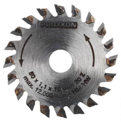 Диск зі швидкорізальної сталі для FET, 250 зубців Proxxon 28730