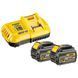 Пила торцовочная аккумуляторная DeWALT DCS777T2