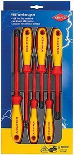 Набор отверток VDE Phillips&reg;/шлиц, Knipex 00 20 12 V01