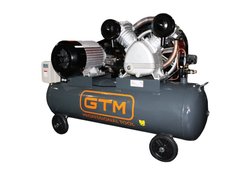 GTM Компрессор рес-120л 800/670л/ мин 5,5кВт 10бар 380В 2 цилиндра V-под.