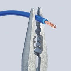 Плоскогубці для монтажу дротів зі страхувальним кріпленням KNIPEX 13 05 160 T