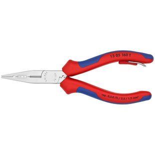 Плоскогубці для монтажу дротів зі страхувальним кріпленням KNIPEX 13 05 160 T