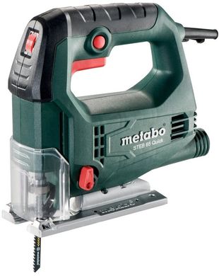 Metabo Лобзик STEB 65 QUICK, 450Вт, хід 18мм, 600-3000об/хв, 1.9кг