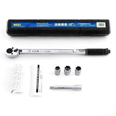 Динамометрический ключ S & R 1/2 28-210 Hm