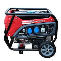 Бензиновый генератор MAXION MXGG-JP3500E 3,0 кВт ручной +электро старт