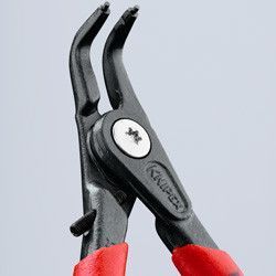 Прецизионные щипцы для стопорных колец на валах KNIPEX 49 11 A4