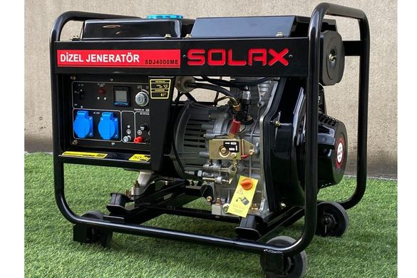 Дизельний генератор SOLAX SDJ4000ME