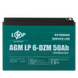 Тяговий свинцево-кислотний акумулятор LP 6-DZM-50 Ah