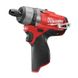 Акумуляторний шуруповерт, крутий. мом. 37 Нм, MILWAUKEE M12 CD-0 4933440450