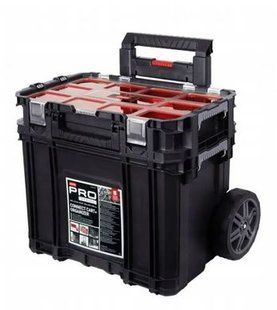 Ящик для інструментів на колесах з органайзером Keter Connect Organizer + Cart 239996
