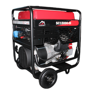VULKAN Генераторна установка SC15000-III 1ф 12 кВт, ел. старт, бак-45л, кнопка