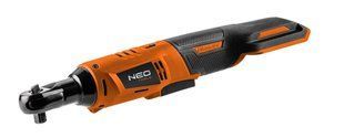 Трещотка акумуляторна Neo Tool Energy+ 18В 60Нм 250Б/мин 3/8" адаптер 1/2" 0.89кг без АКБ и ЗУ