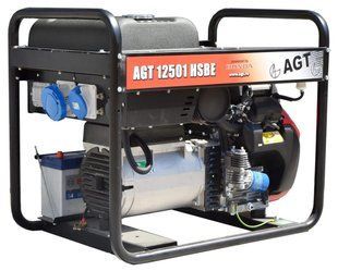 Бензиновый генератор AGT 12501 HSBE R16 AVR
