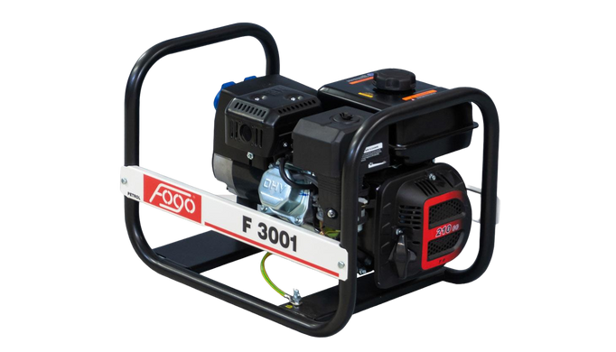 FOGO Генераторна установка F3001 1ф 2,7кВA, двигун 212СС, бак-3,6л, руч. старт