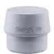 Молоток щадящий брусчатщика HALDER SIMPLEX 3027s026/2 дополнительная бойка, &Oslash; 60 mm