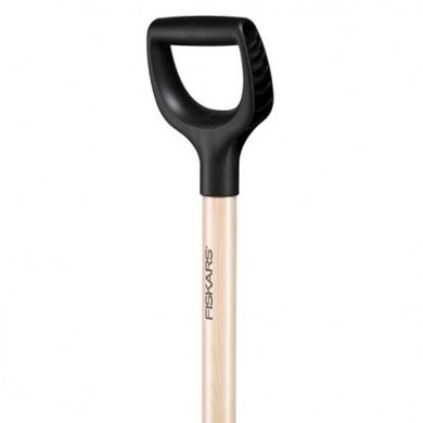 Лопата совкова з дерев'яною ручкою Fiskars Solid™ (1066723)