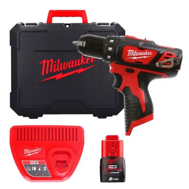 Дрель-шуруповерт Milwaukee M12 BDD-201C (4933479439)