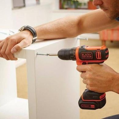 Дриль-шуруповерт акумуляторний BLACK+DECKER BDCDD12KB