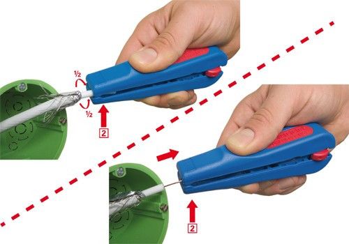 Стриппер для коаксиальных кабелей WEICON № 3 52000003