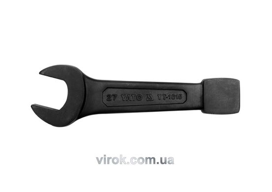 Ключ ріжковий ударний YATO : М= 46 мм, L= 255 мм, CrV [5/15]