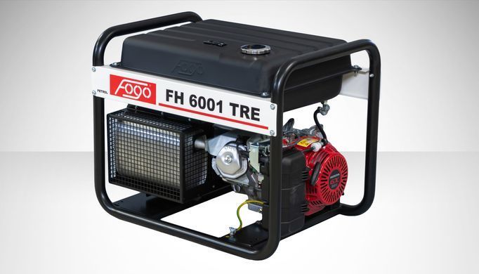 FOGO Генераторна установка FH6001TRE 1ф-5,6кВт, двиг. Honda, бак-45л, ел. старт, стаб. напруги
